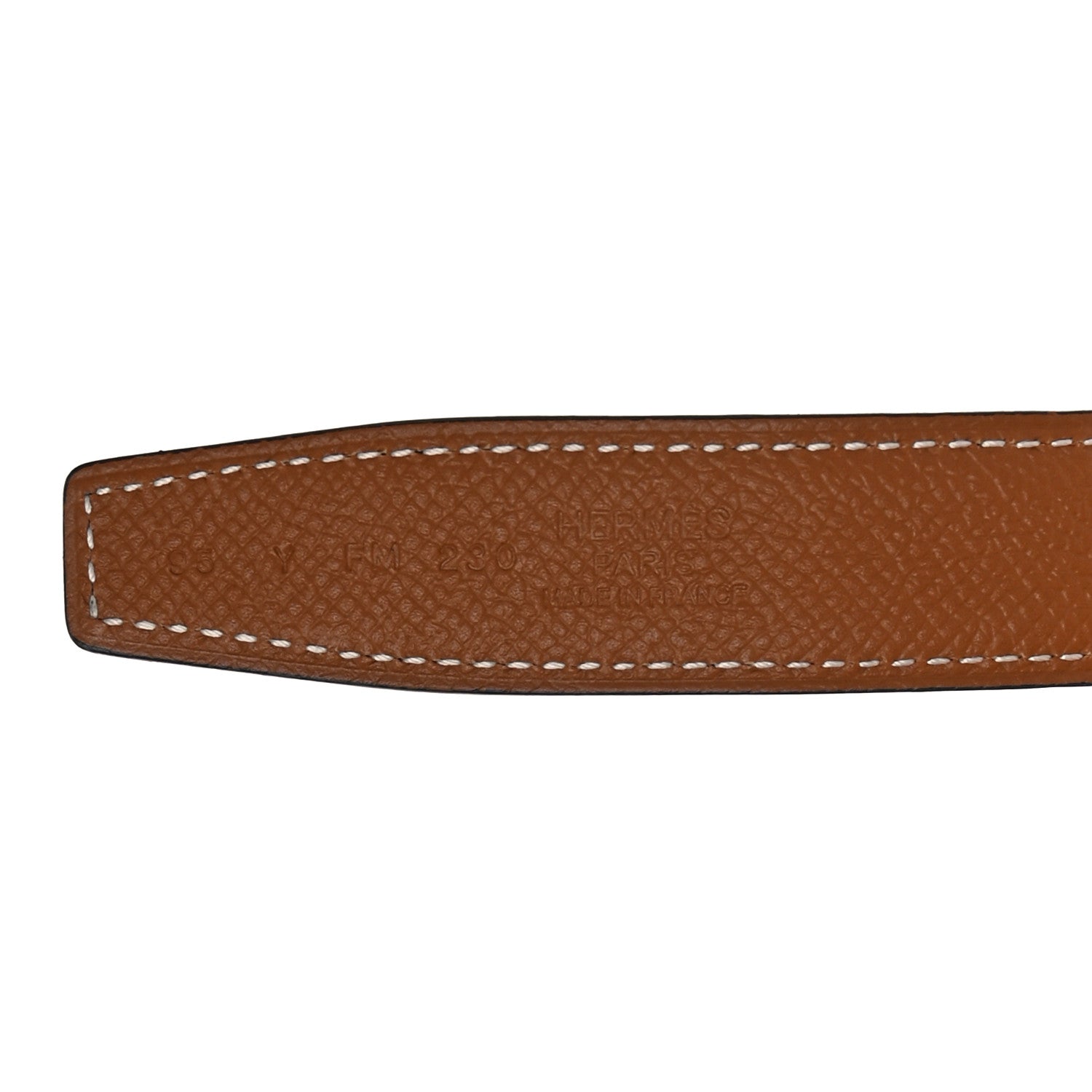 Hermes Swift Epsom 24mm Mini Constance H Belt 95 38 Black Gold 3 of 7