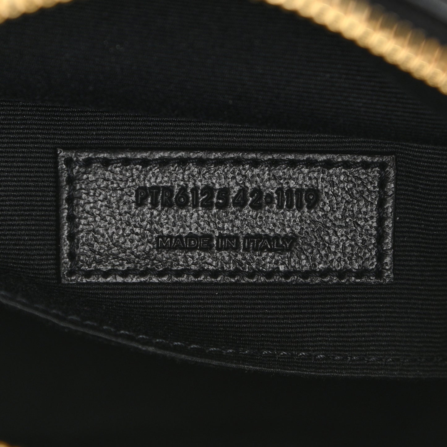 Calfskin Leopard Print Monogram Lou Camera Bag Black