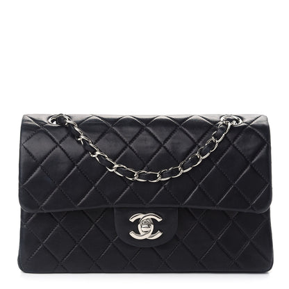 Chanel Lambskin Quilted Small Double Flap Black 1 of 8