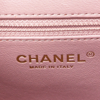 Chanel Caviar Quilted Small Business Affinity Flap Light Pink 6 of 10