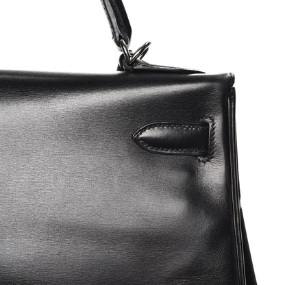 Hermes Box Kelly Retourne 32 Black 36 of 48