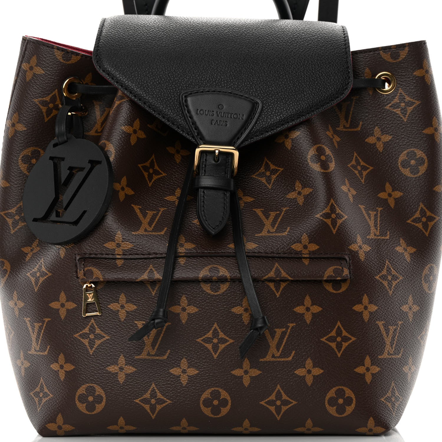Louis Vuitton Monogram Montsouris PM Black 7 of 11