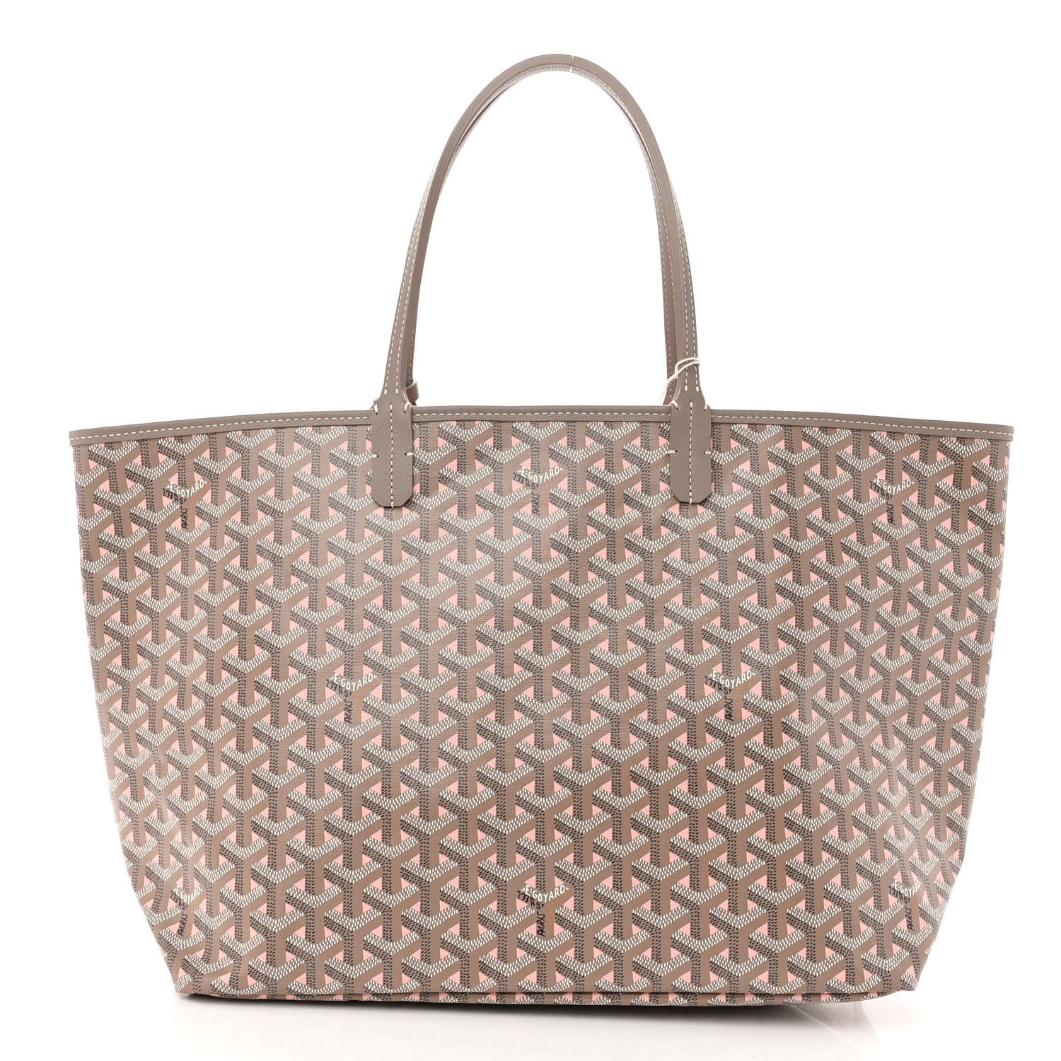 Goyard Goyardine Saint Louis Claire Voie PM Grege Powder Pink 3 of 11