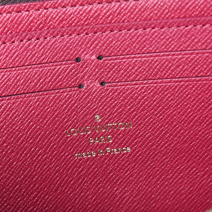 Louis Vuitton Monogram Clemence Wallet Fuchsia 5 of 6