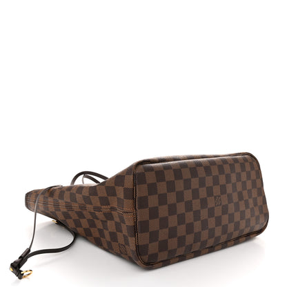 Louis Vuitton Damier Ebene Neo Neverfull MM Rose Ballerine 5 of 10
