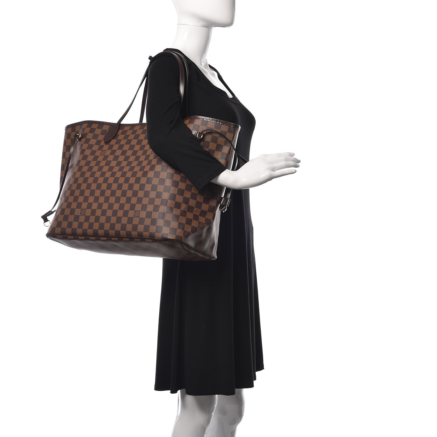 Louis Vuitton Damier Ebene Neo Neverfull GM 2 of 11