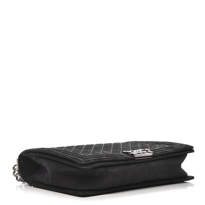 Chanel Iridescent Caviar Quilted Large Boy Flap Black 5 of 15