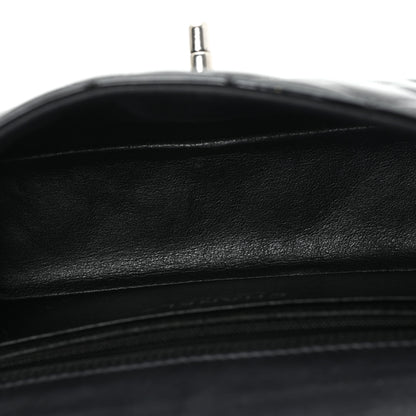 Chanel Patent Calfskin Quilted Mini Rectangular Flap Black 5 of 11