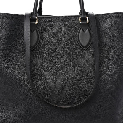 Louis Vuitton Empreinte Monogram Giant Onthego GM Black 7 of 10