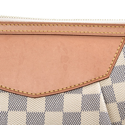 Louis Vuitton Damier Azur Siracusa MM 9 of 13