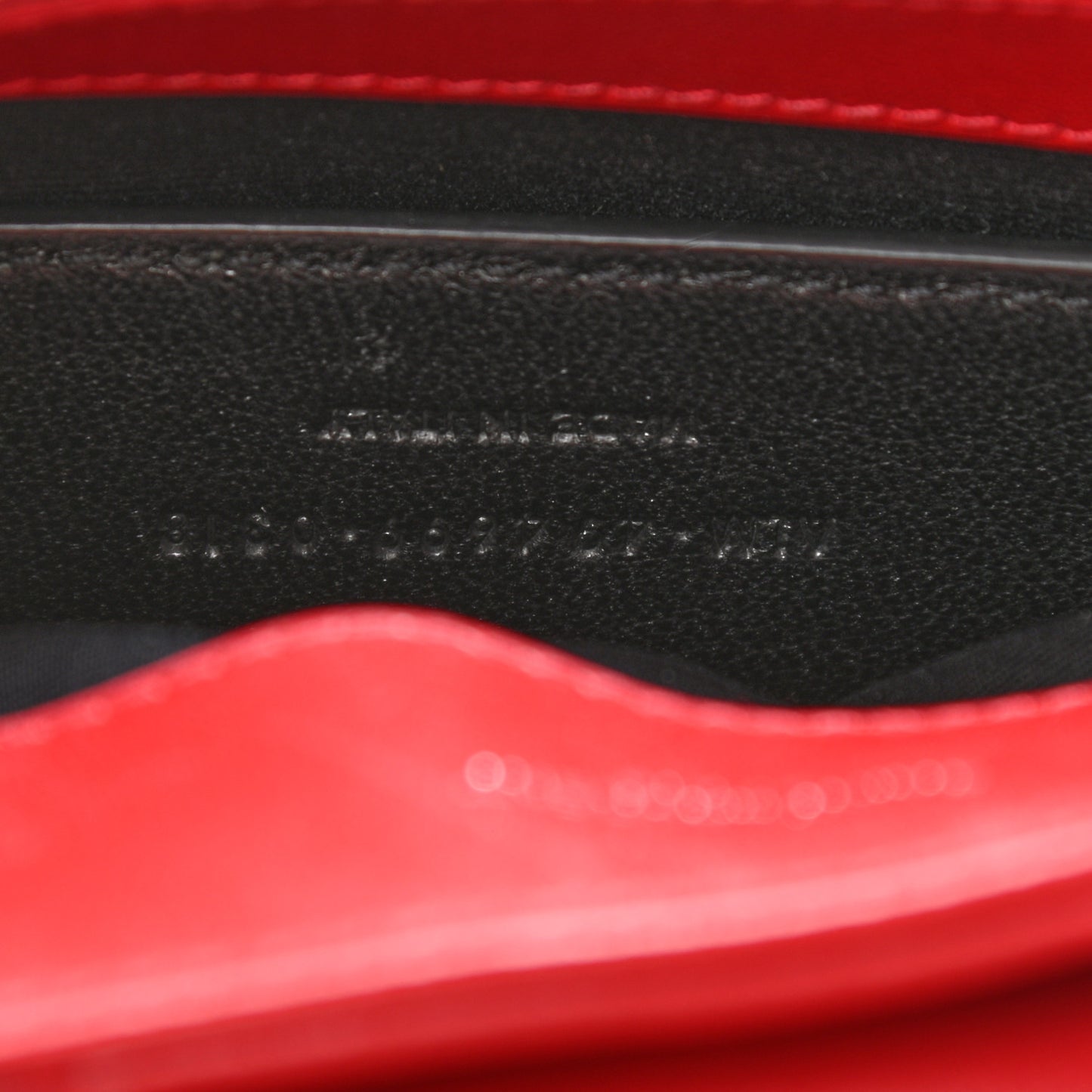 Calfskin Y Quilted Monogram Small Loulou Chain Satchel Lipstick Red