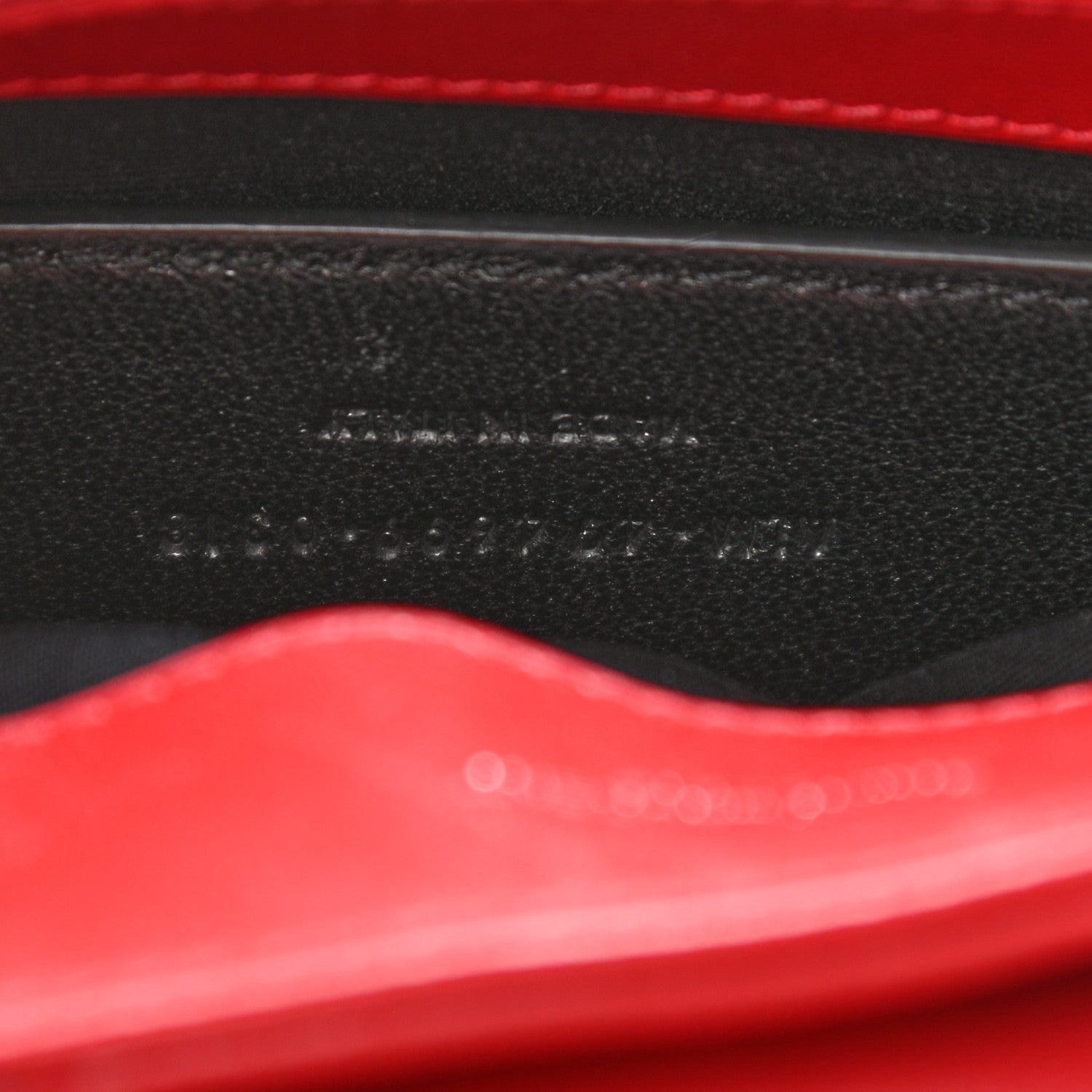 Saint Laurent Calfskin Y Quilted Monogram Small Loulou Chain Satchel Lipstick Red 6 of 11