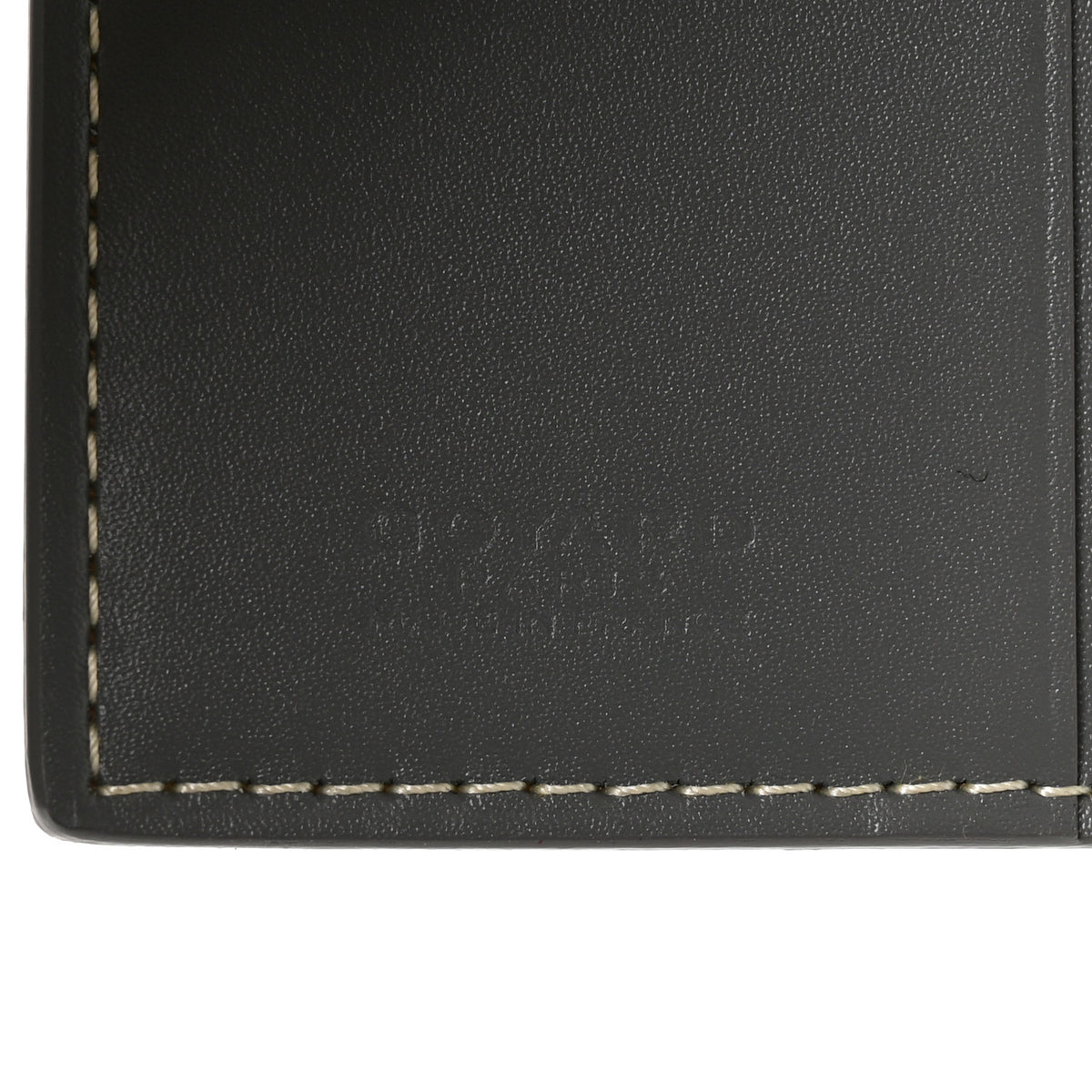 Goyardine Saint Marc Folding Card Case Grey