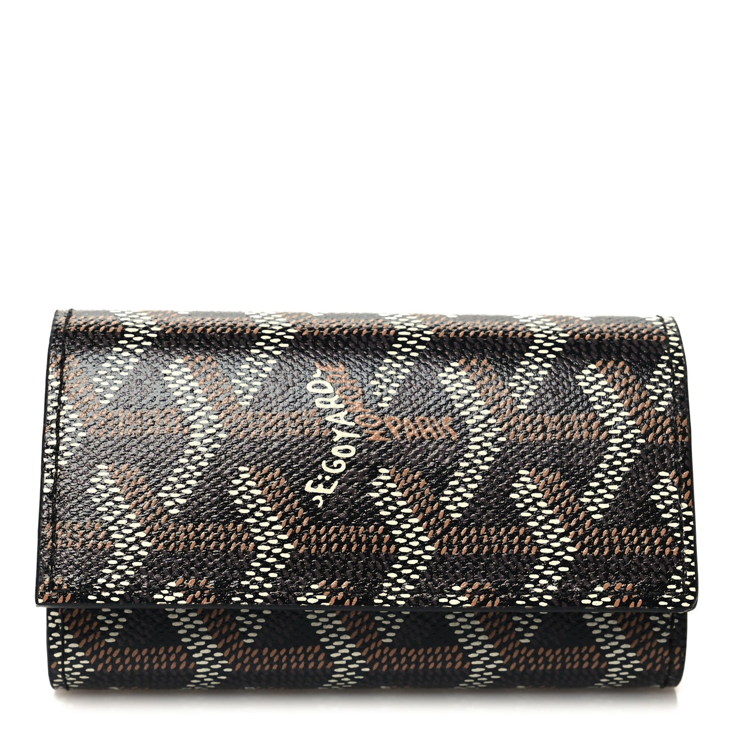 Goyardine Saint Michel 6 Key Holder Black