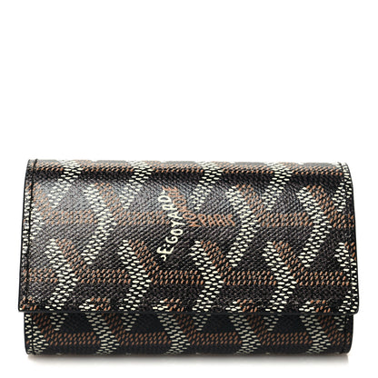 Goyard Goyardine Saint Michel 6 Key Holder Black 1 of 8