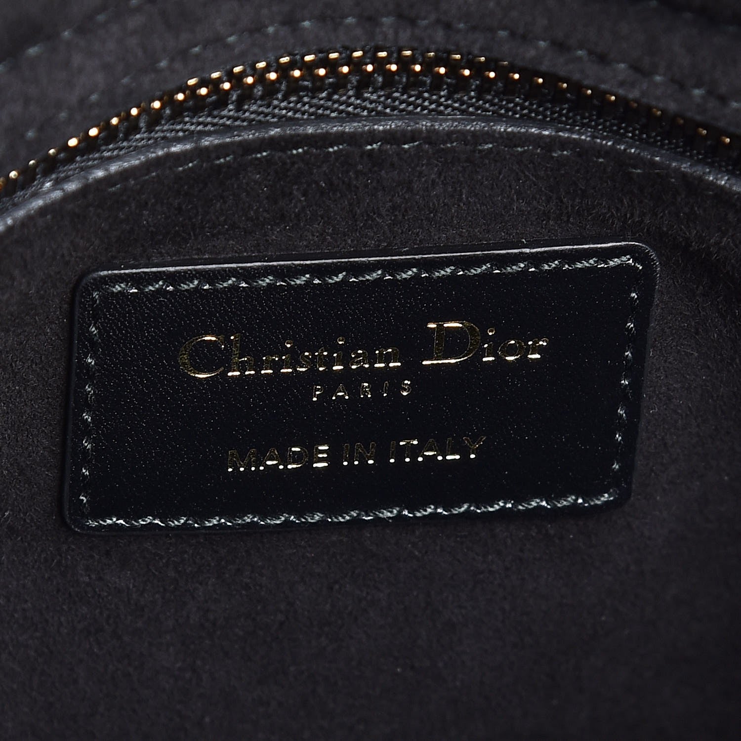 Christian Dior Calfskin Cannage Studded Medium Supple Lady Dior Black 7 of 8
