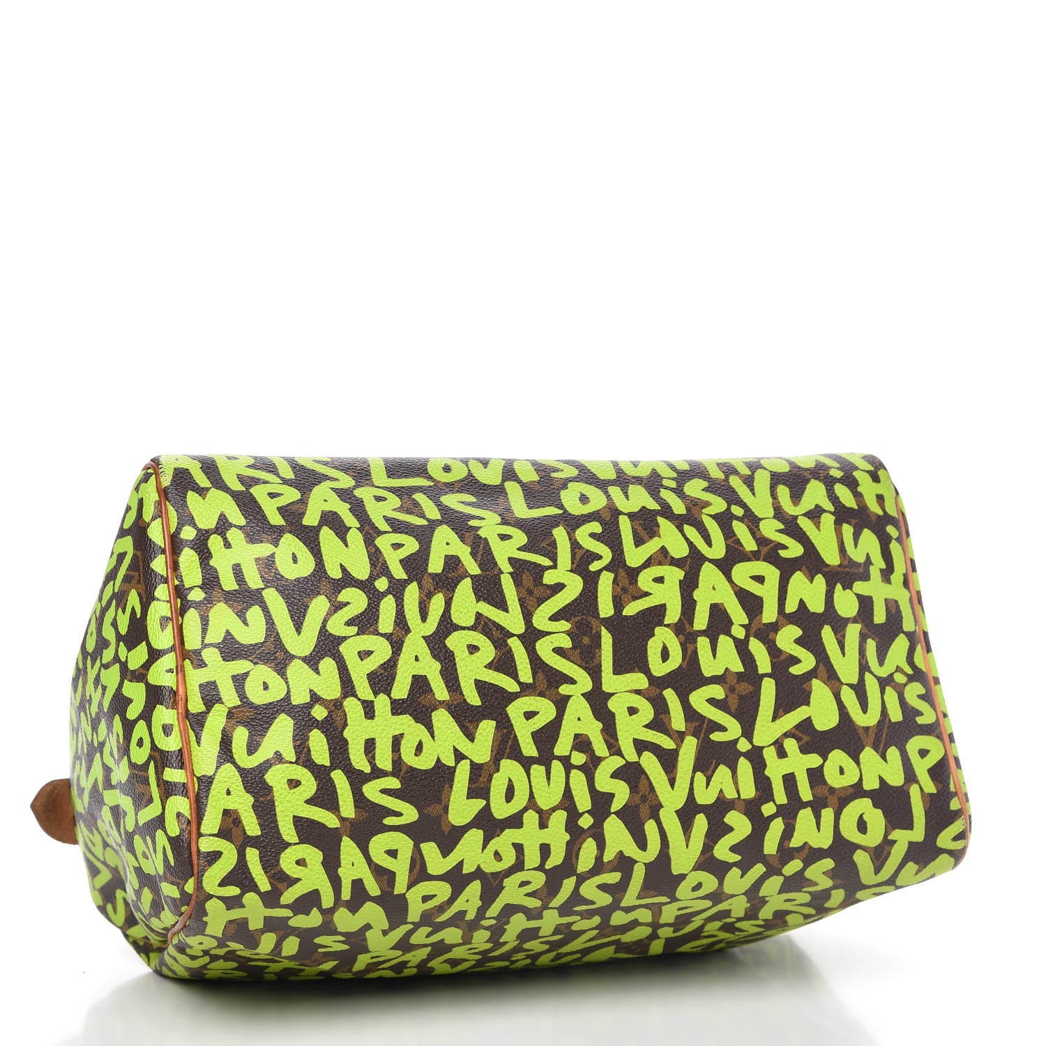 Louis Vuitton Monogram Graffiti Speedy 30 Green 5 of 11