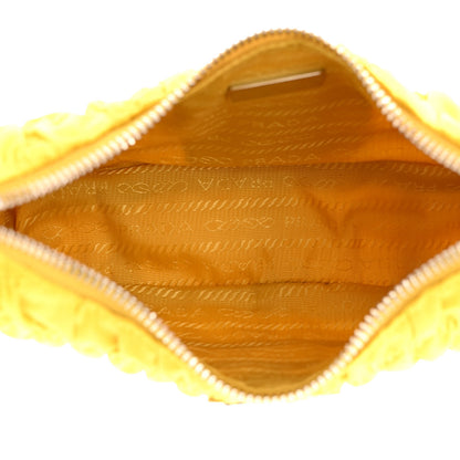 Prada Tessuto Nylon Gaufre Shoulder Bag Giallo 5 of 12