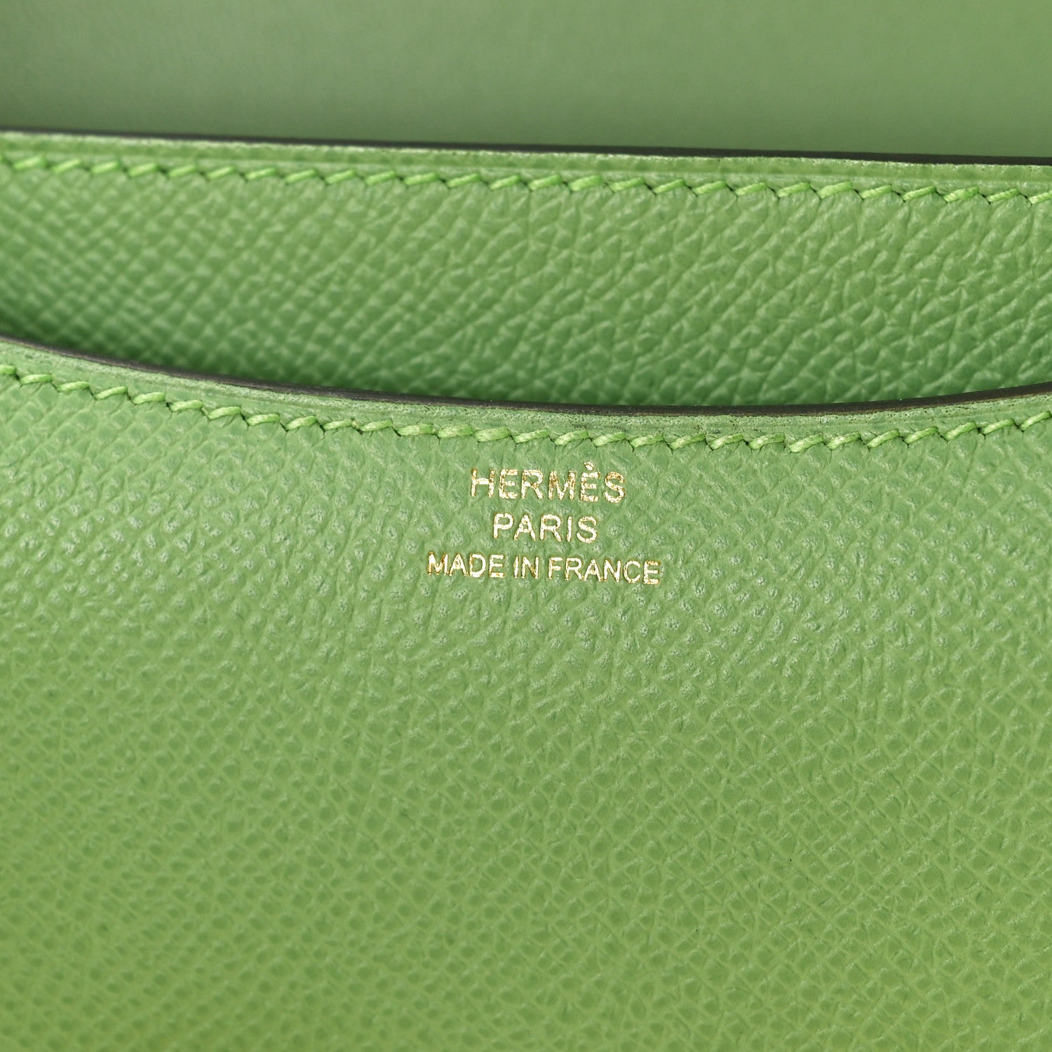 Hermes Epsom Constance 18 Vert Criquet 6 of 11