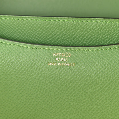 Hermes Epsom Constance 18 Vert Criquet 6 of 11