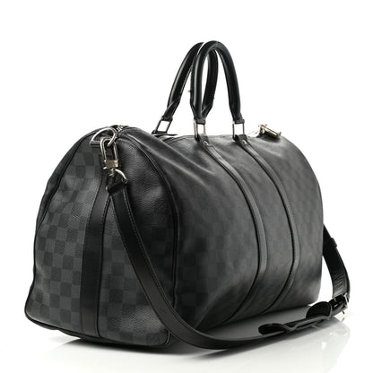 Louis Vuitton Damier Graphite Keepall Bandouliere 45 3 of 12