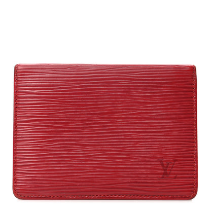 Louis Vuitton Epi ID Holder Rubis 1 of 5