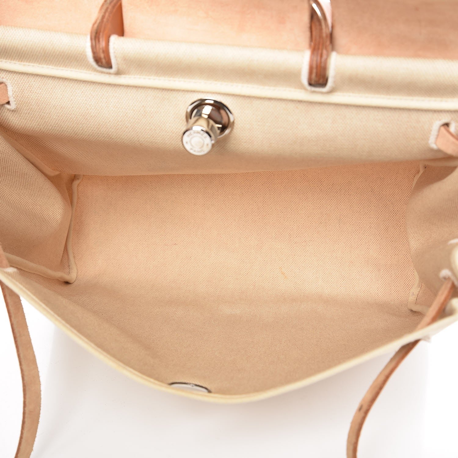 Hermes Toile Vache Hunter Herbag 36 MM Natural 6 of 12