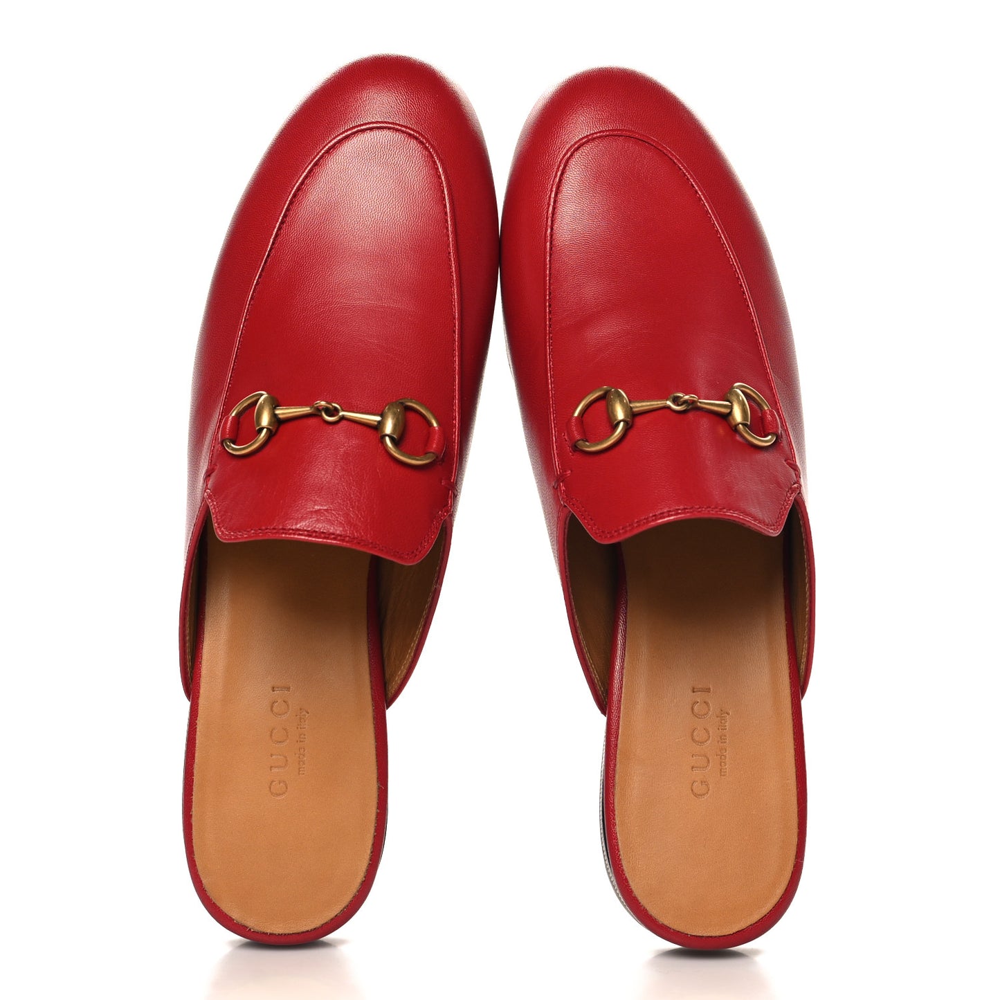Malaga Kid Womens Princetown Slippers 37 Hibiscus Red