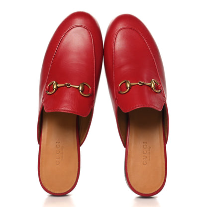 Gucci Malaga Kid Womens Princetown Slippers 37 Hibiscus Red 2 of 10