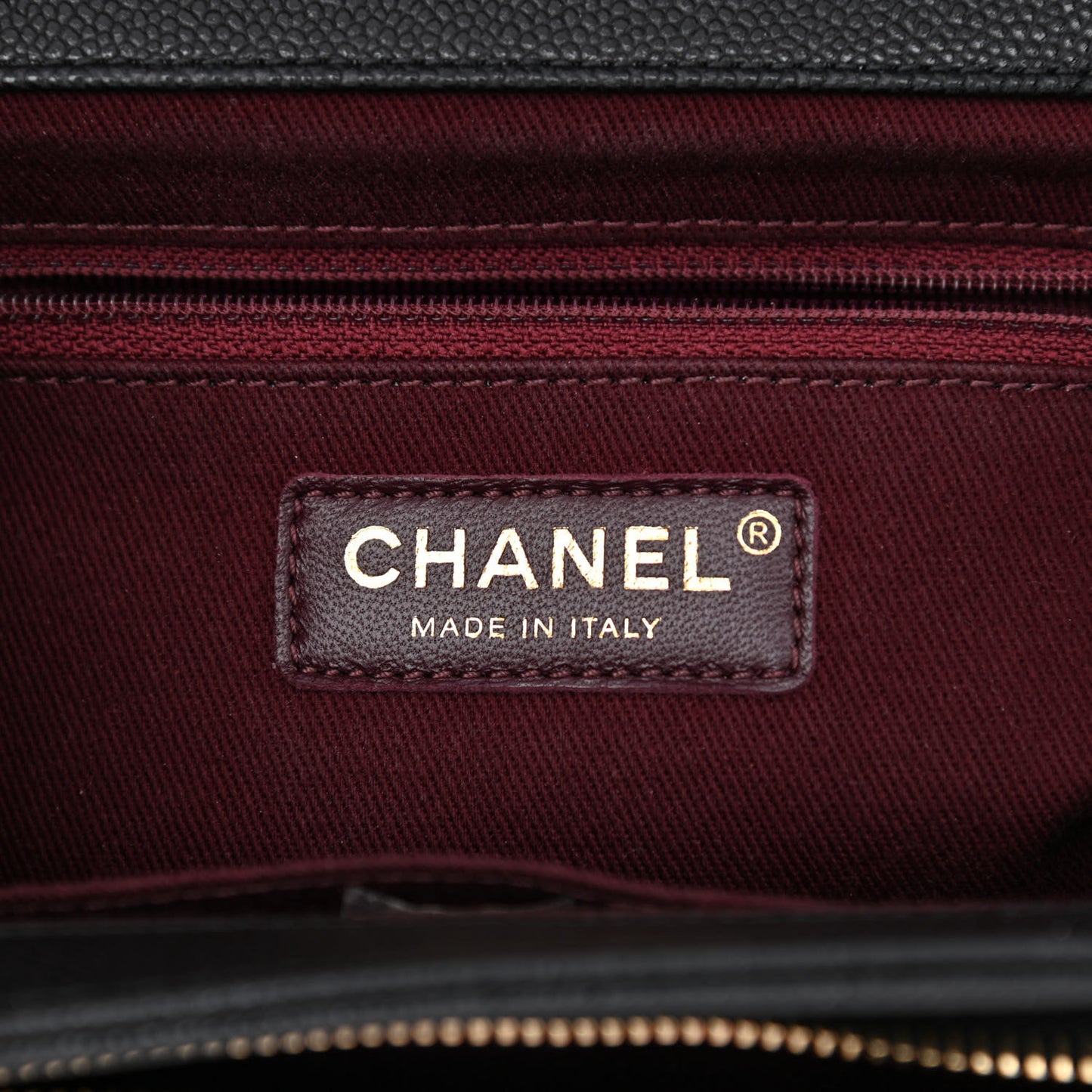 Caviar Quilted Small Business Affinity Flap Black