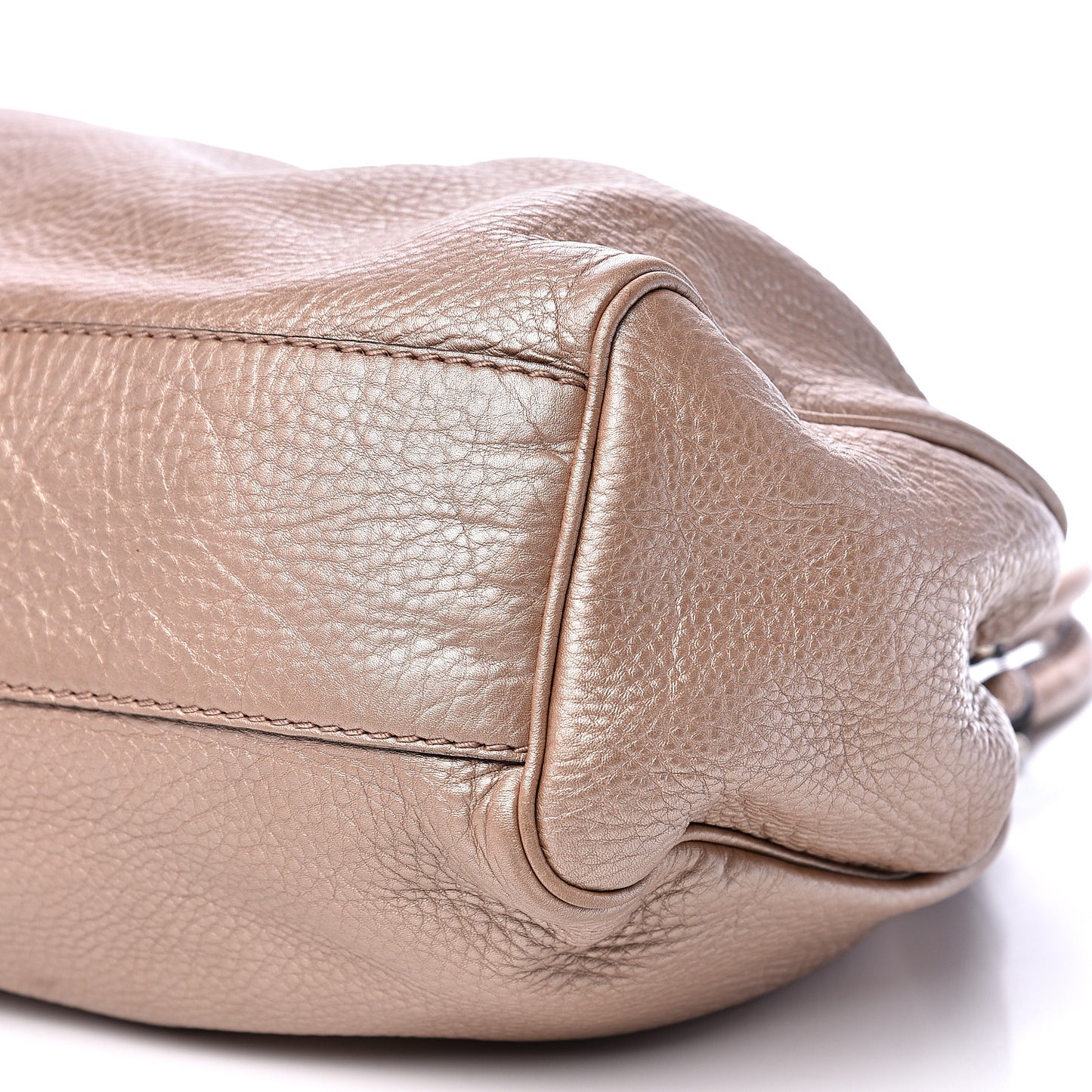 Metallic Calfskin Medium Sukey Tote Pink