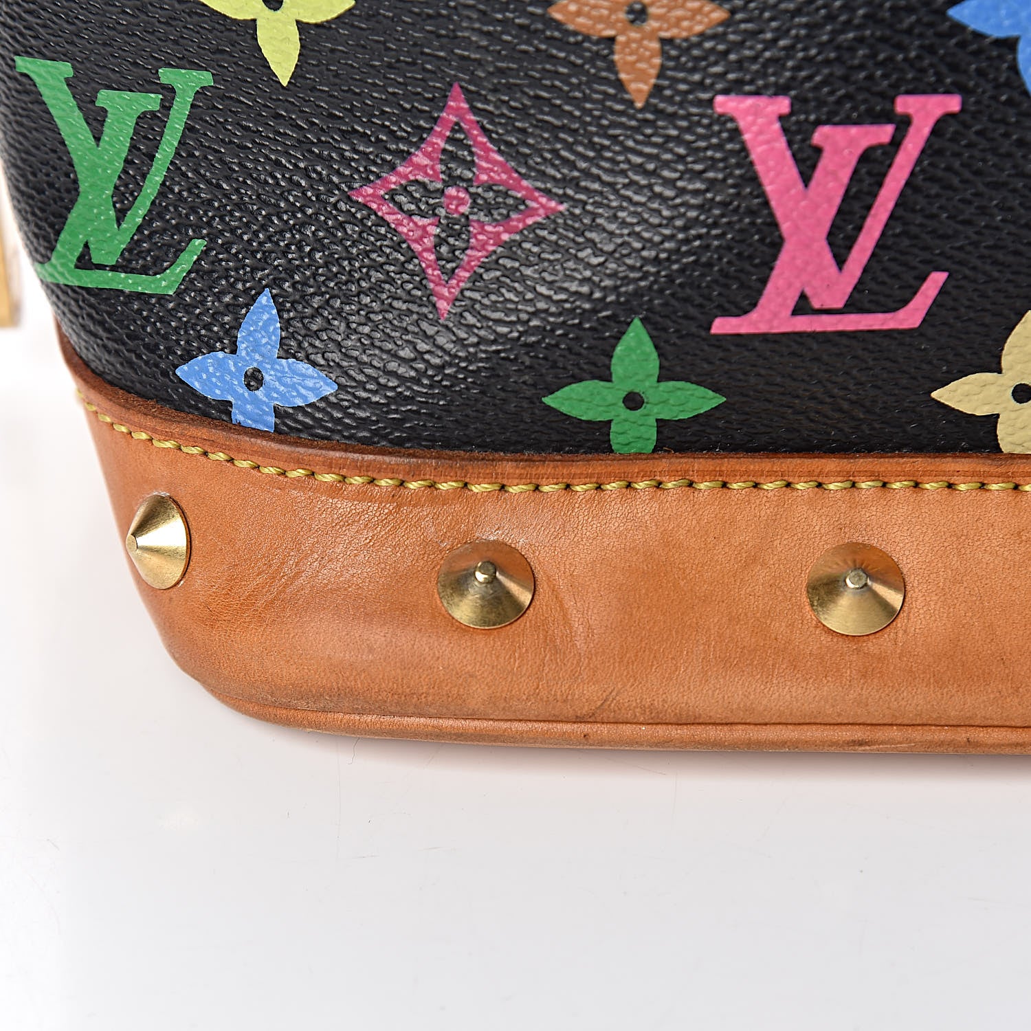 Louis Vuitton Monogram Multicolor Alma Black 20 of 22