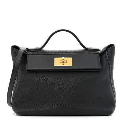 Hermes Taurillon Maurice Swift 24/24 29 Black 1 of 12