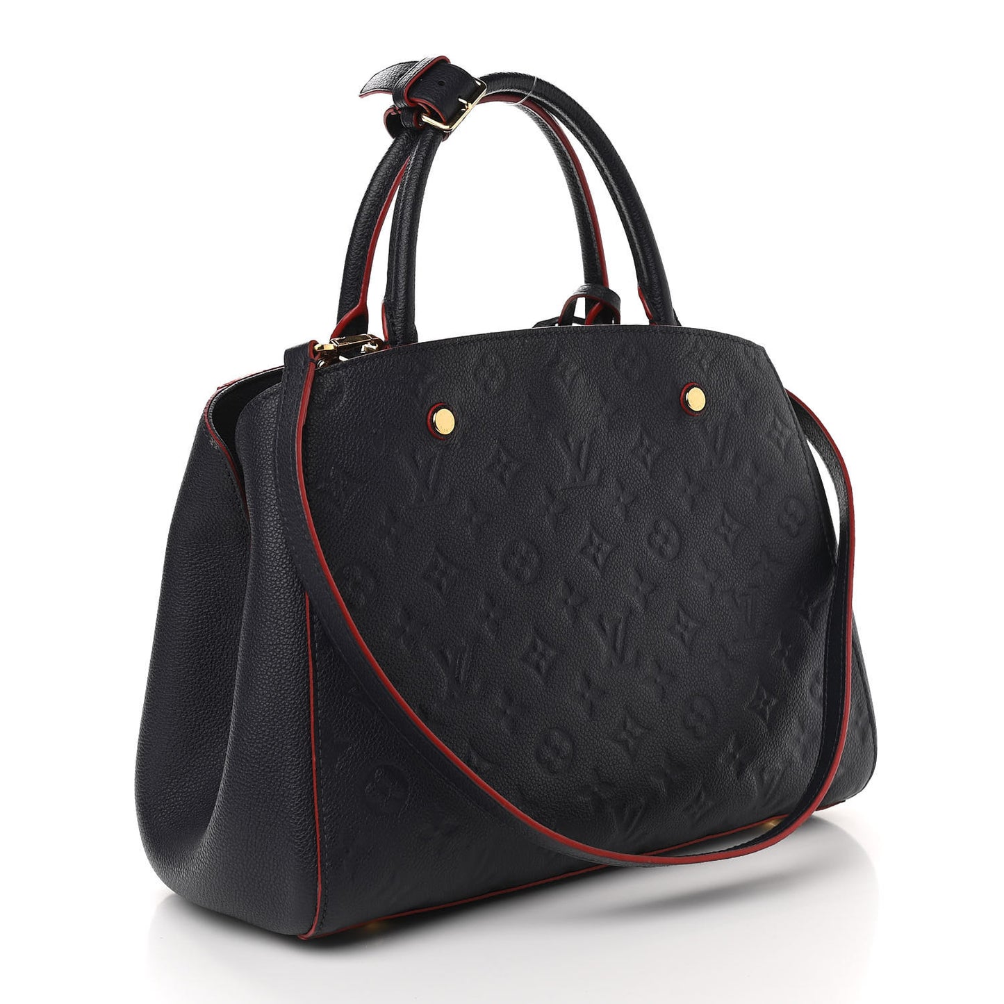 Empreinte Montaigne MM Marine Rouge