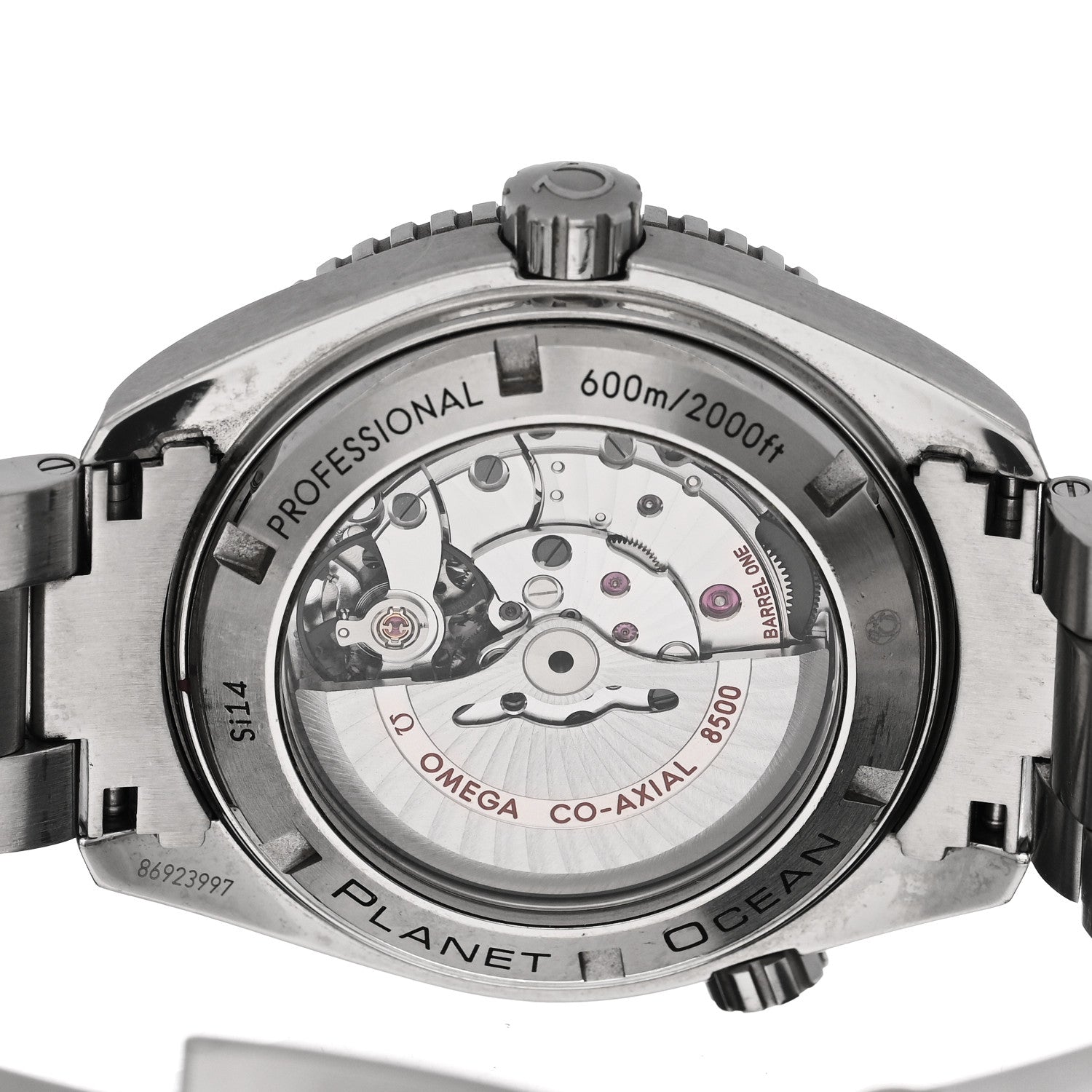 Omega Stainless Steel 45.5mm Seamaster Planet Ocean Automatic Watch Black 232.30.46.21.01.001 4 of 5