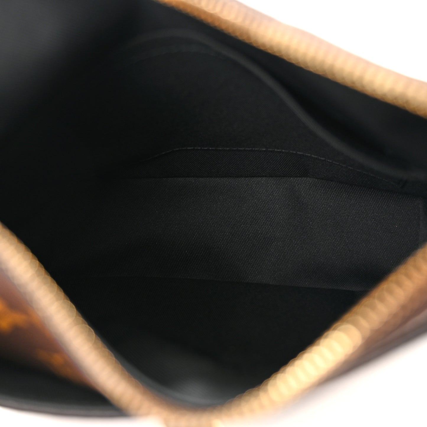 LOUIS VUITTON Monogram Odeon PM Black