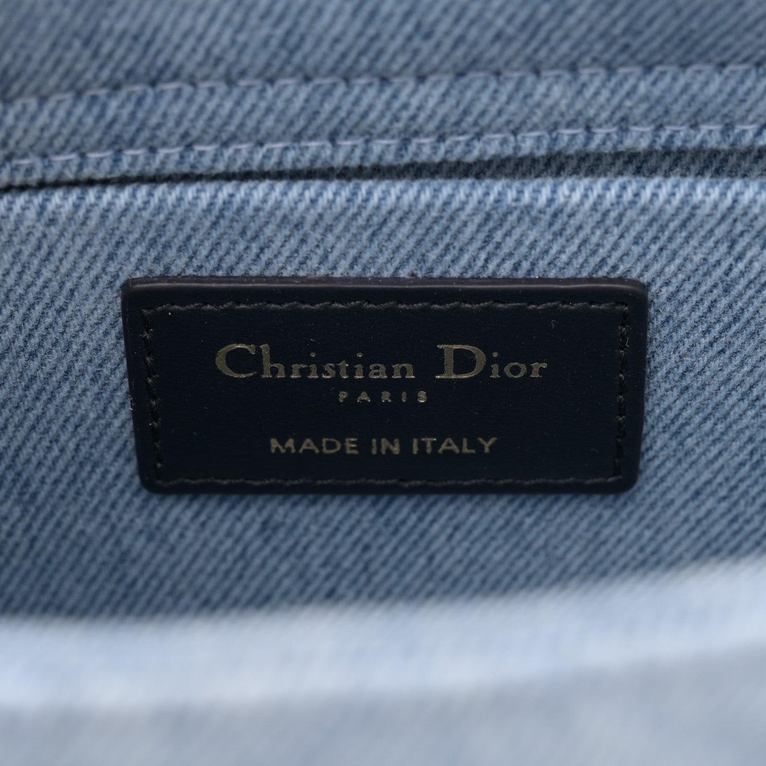 Christian Dior Denim Macrocannage Lady D-Joy Blue 6 of 11