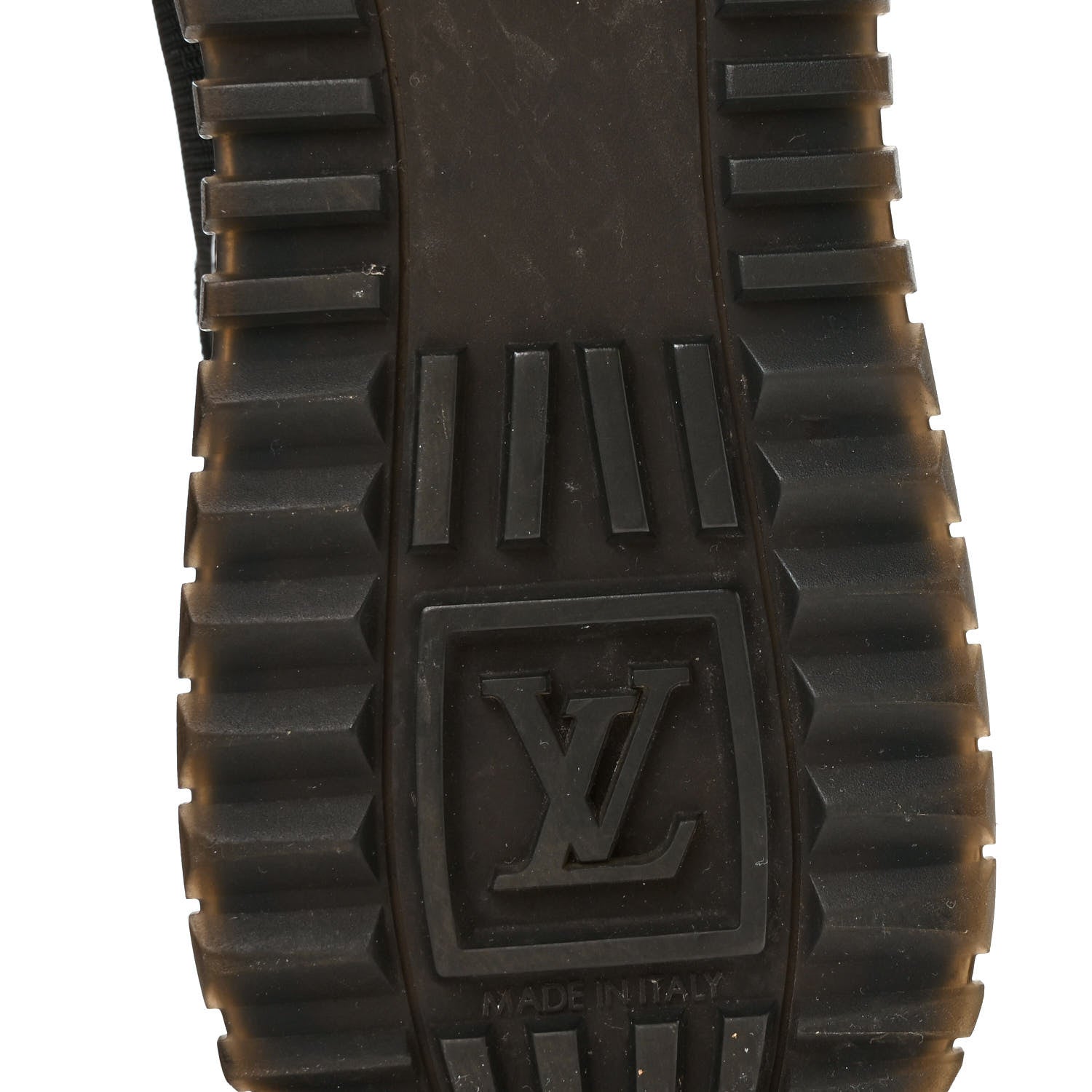 Louis Vuitton Suede Monogram Run Away Sneakers 40 Black 6 of 8