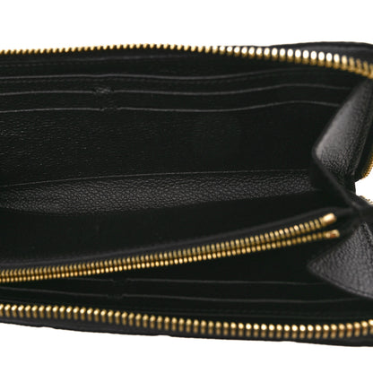 Louis Vuitton Empreinte Clemence Wallet Black 5 of 7