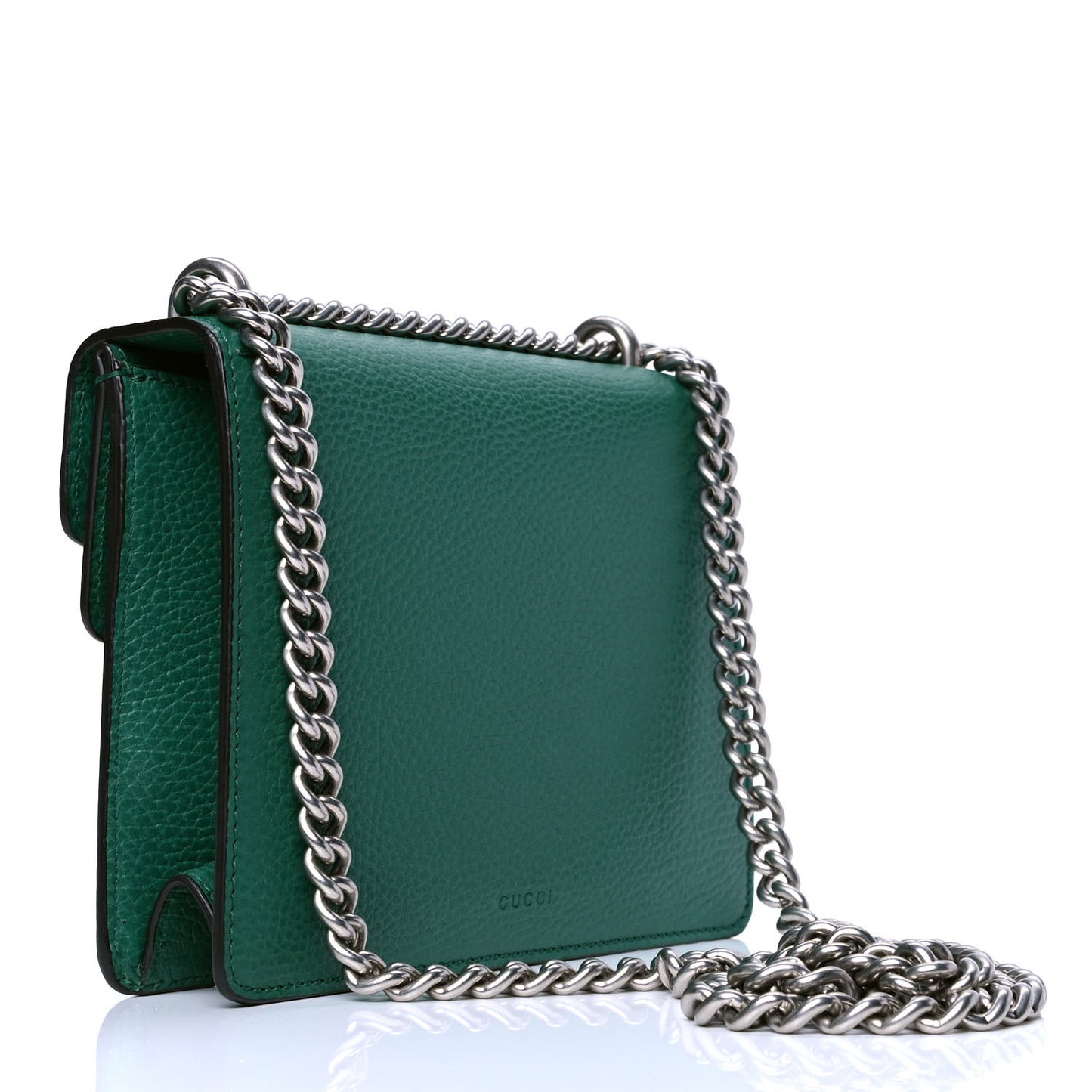 Calfskin Mini Dionysus Shoulder Bag Emerald
