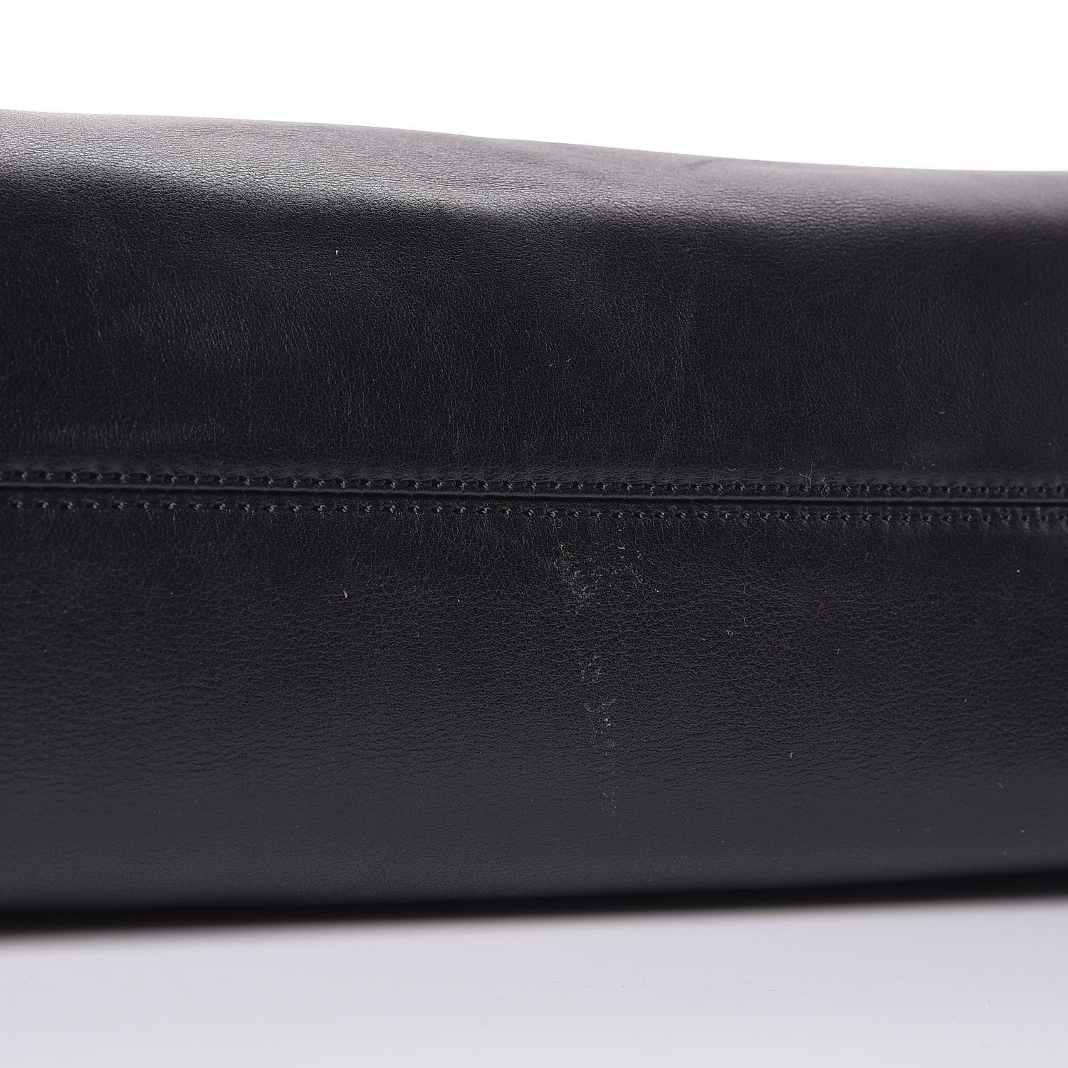Chanel Lambskin Pouch Black 8 of 9