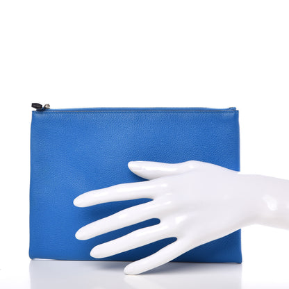 Hermes Evercolor Atout Pouch Bleu Hydra Malachite 2 of 8