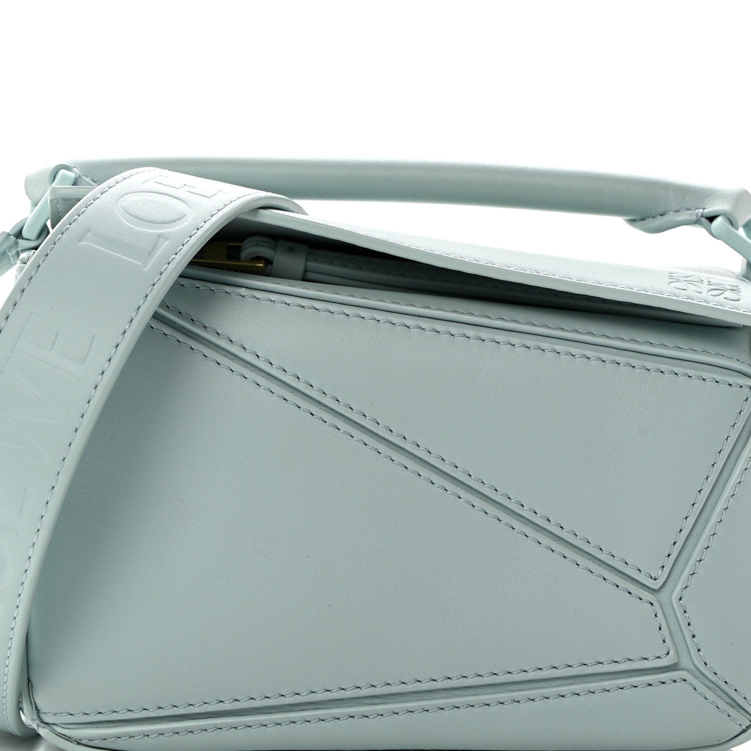 Loewe Calfskin Mini Puzzle Bag Iceberg 8 of 10