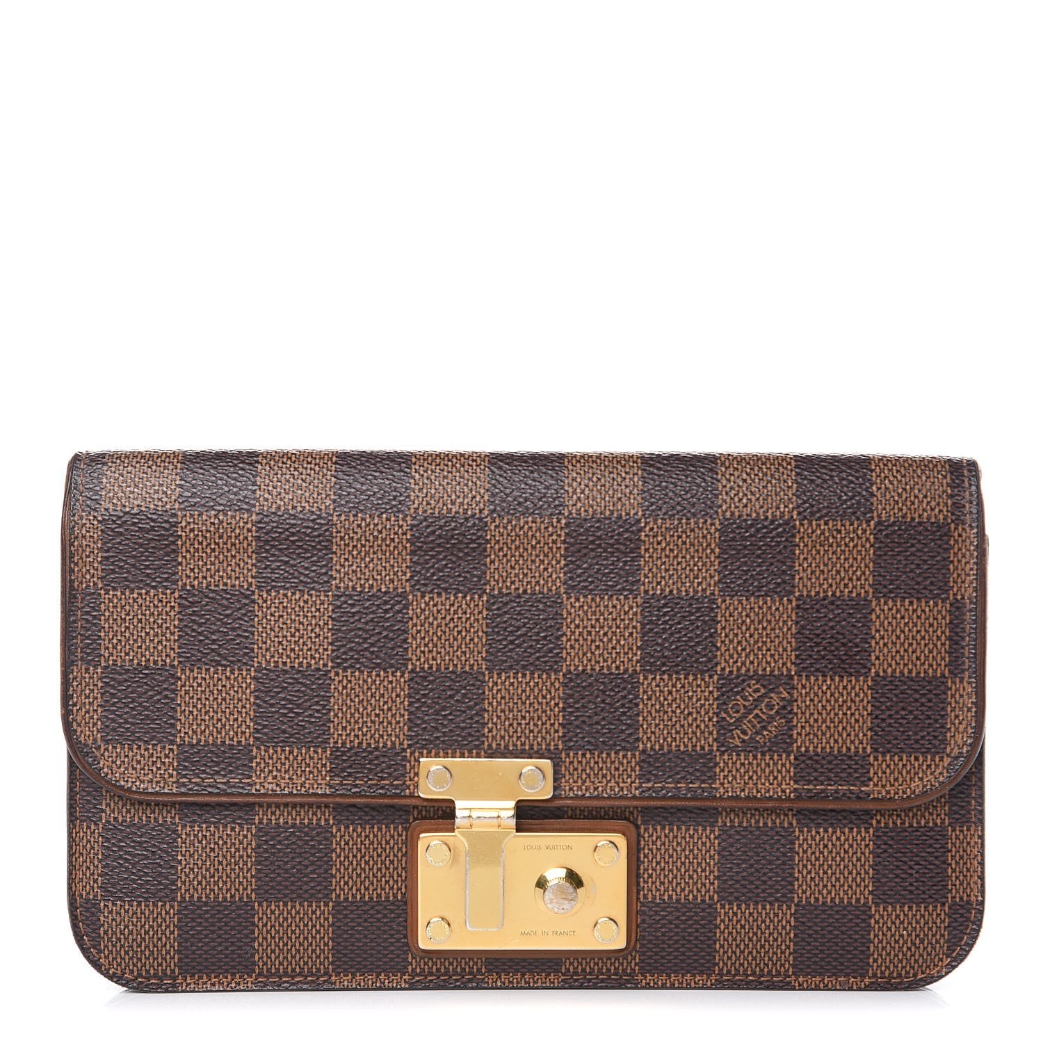 Louis Vuitton Damier Ebene Ascot Wallet 1 of 13