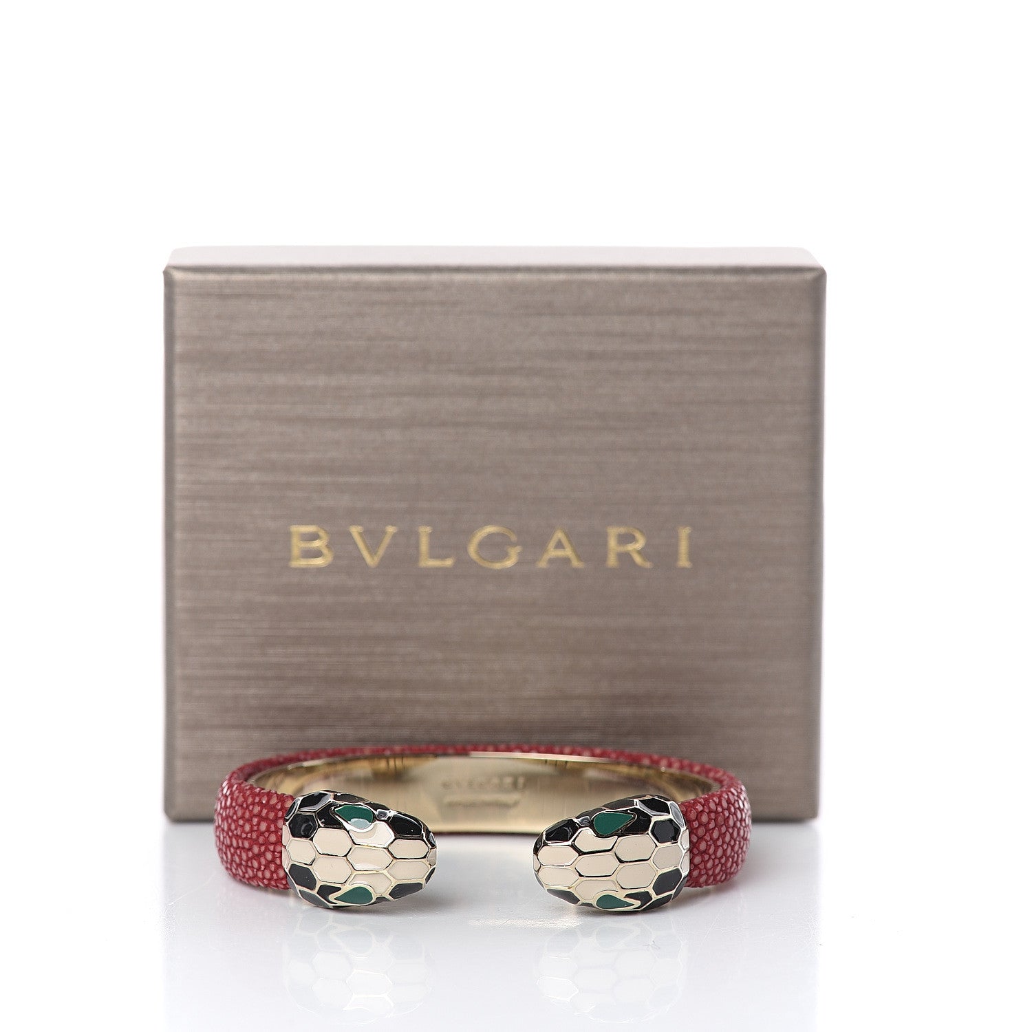 Bulgari Galuchat Serpenti Forever Bracelet 4 of 4
