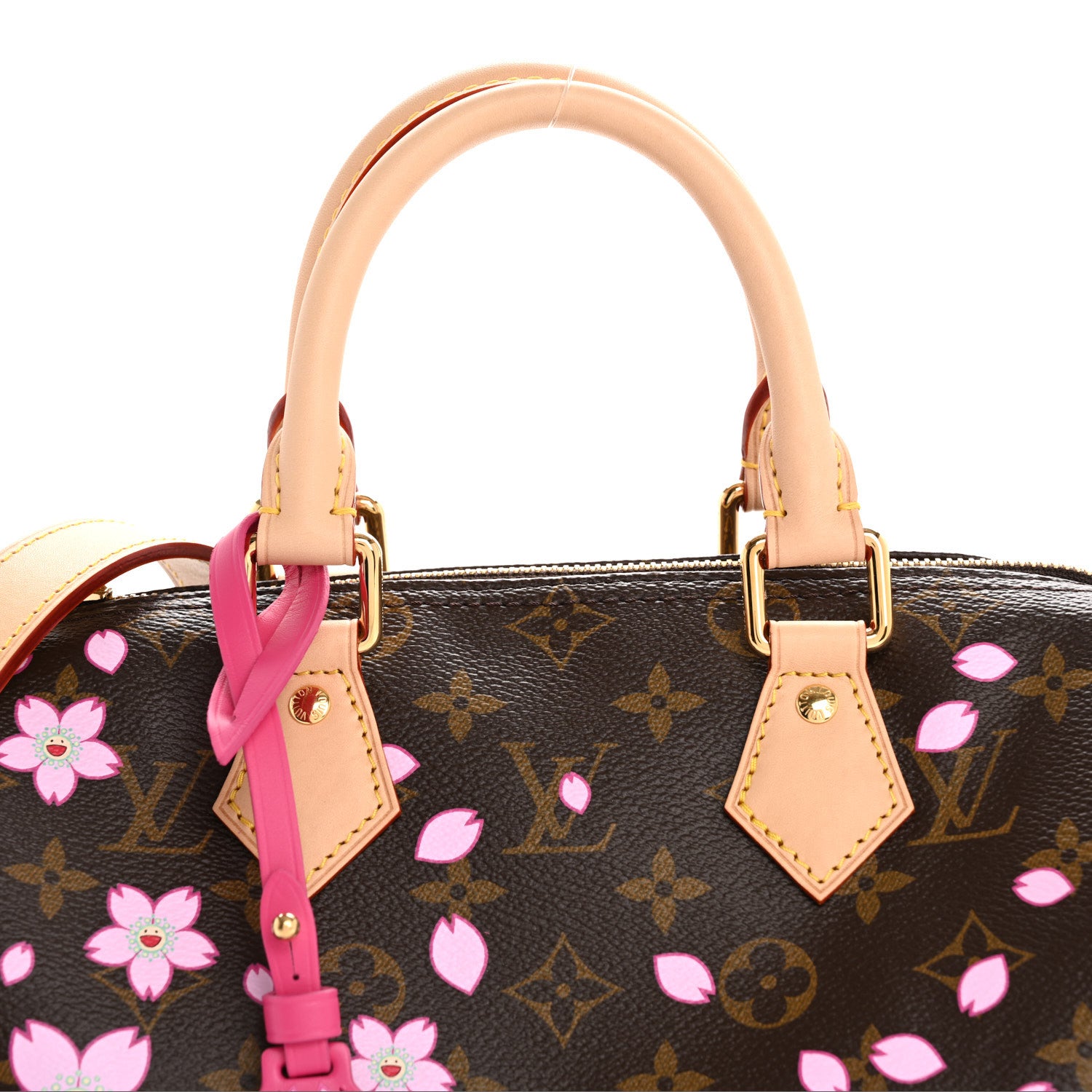 Louis Vuitton LV X TM Monogram Cherry Blossom Speedy Bandouliere
