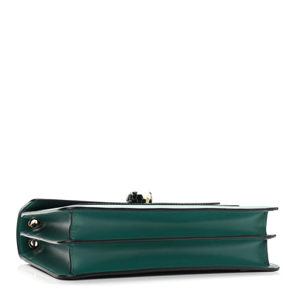 Bulgari Calfskin Serpenti Forever Shoulder Bag Emerald Green 3 of 8