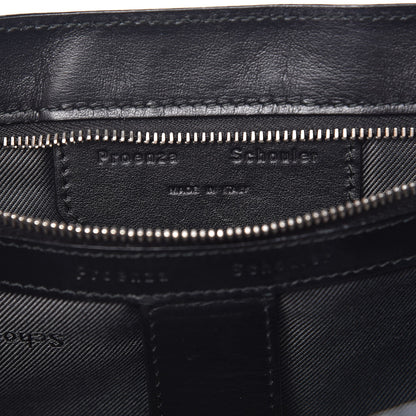 Proenza Schouler Lambskin Karung Ayers Medium Paneled PS1 Satchel Black 7 of 9