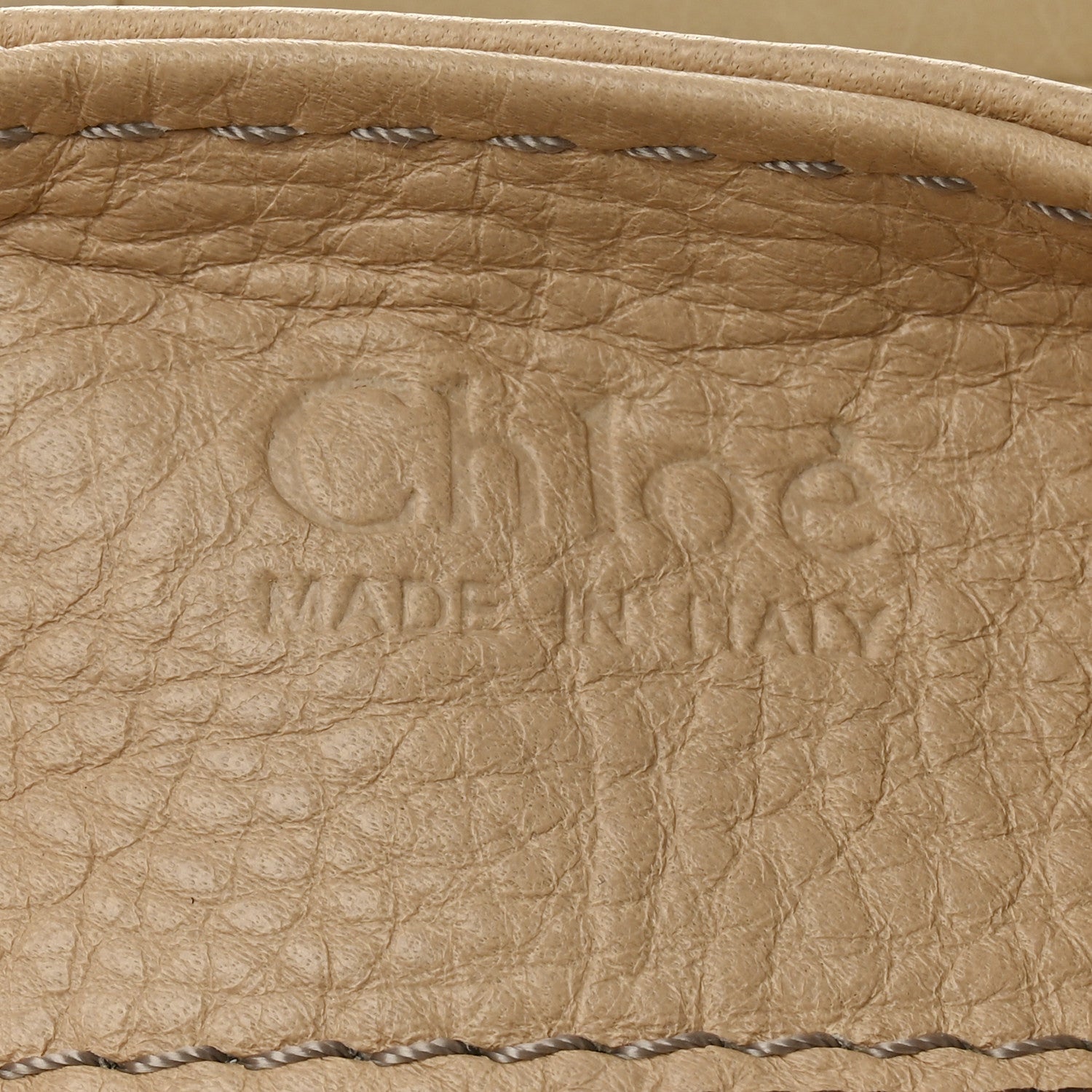 Chloe Calfskin Paddington Front Pocket Tote Creme 6 of 10