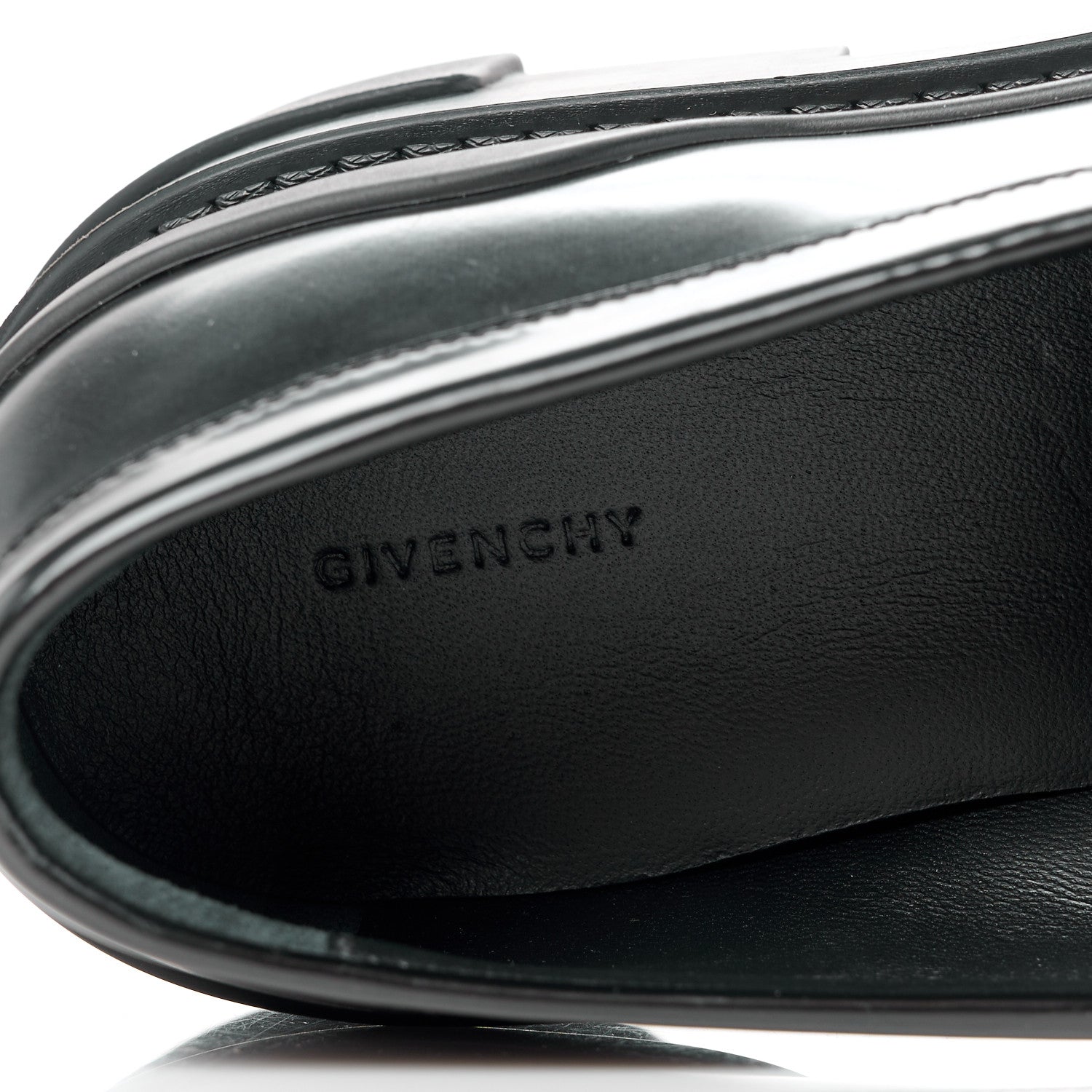Givenchy Calfskin Terra Moccassins 39 Black 7 of 9